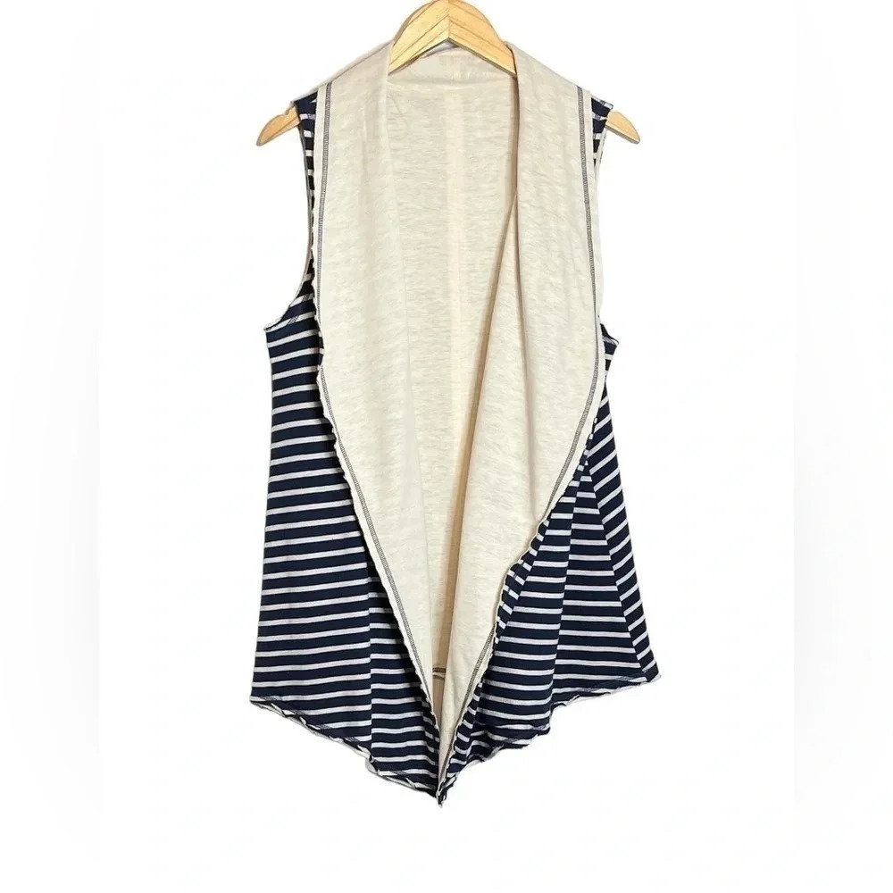 Matilda Jane | Once Upon A Time Full Moon Vest Reversible Sold Striped - Picture 6 of 9